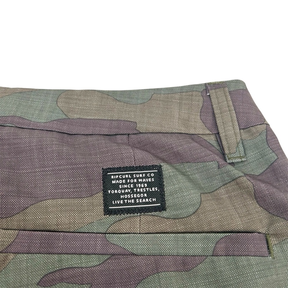 NWT Rip Curl Men’s Green and Gray Camo Boardwalk Hybrid Shorts Waist 32 - Picture 7 of 12
